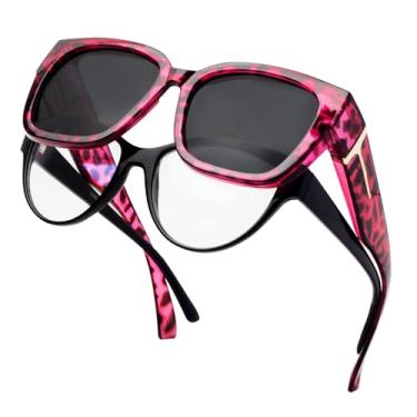 Imagem de Face Shadow Óculos De Sol Polarizados Sobre Para Mulheres E Homens, Tamanho Quadrado, Ultraleve Leve - C6New