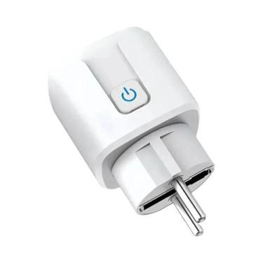 Imagem de Plugue Inteligente Universal Com Controle Remoto Mini Tomada Elétrica 