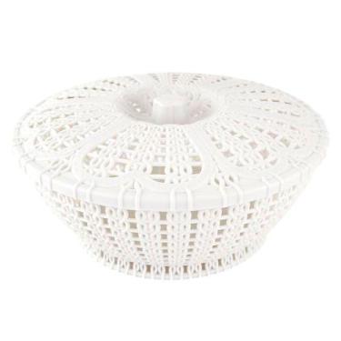 Imagem de Cesto Organizador Plástico Redondo com Tampa - 31cm  - Catuaí