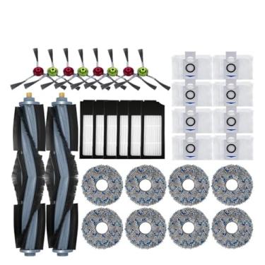 Imagem de Compatible With Ecovacs Deebot X1/ T10 OMNI/TURBO Accessories Robot Vacuum Cleaner Parts Mop Dust Bag Hepa Filter Main Side Brush Dustbin(32pcs)