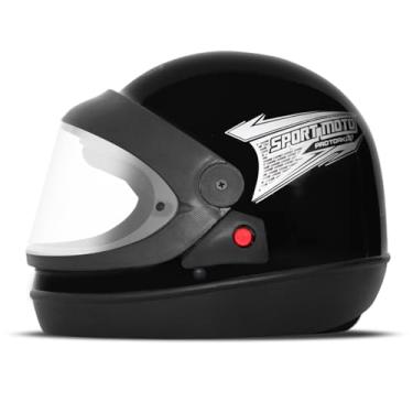 Imagem de CAPACETE FECHADO PRO TORK SPORT MOTO LIGHT PRETO TAM. 62