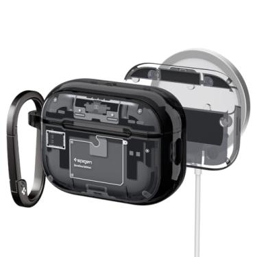 Imagem de Spigen Capa para AirPods Pro 3, ultra híbrida (MagFit) compatível com AirPods Pro 3ª geração (2025), compatível com MagSafe, capa magnética embutida - Zero One
