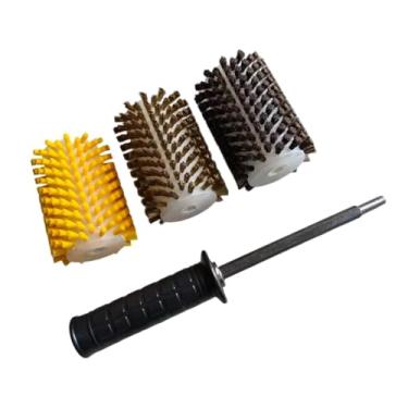 Imagem de RNXRZANK Kit de Escovas para Esqui, Eficiente, Profissional, Reutilizável E Leve para Snowboard, 10cm