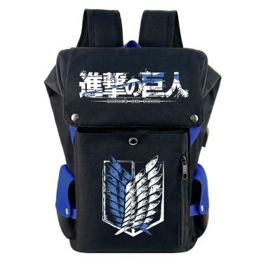 Imagem de Mochila Anime School Attack on Titans para crianças