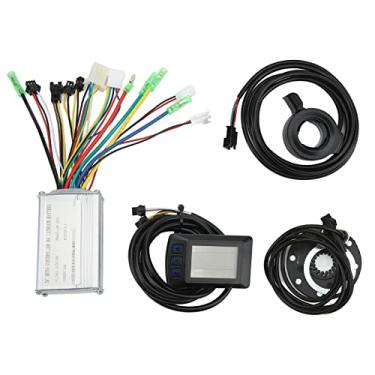 Imagem de Acouto Kit de Controlador de Motor de Bicicleta Elétrica 15A - 36V/48V Compatível Com Painel OMTM3, Acelerador de Polegar e Sensor de Assistência de Energia Motores de 250W e 350W - Atualizações
