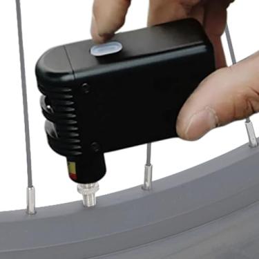 Imagem de Bomba de Ar Portátil para Bicicleta, Mini Inflador De Pneus Elétrico, Bomba De Ar Inteligente Com Paragem Automática, Para Bicicleta Bola Campismo E Deslocação