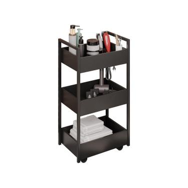 Imagem de Carrinho Multiuso Fruteira Laís - Ssx Multicoisas Preto