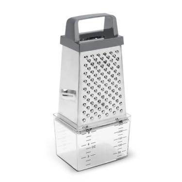 Imagem de Ralador 4 Faces com Coletor-Aço Inox