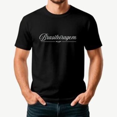 Imagem de Camiseta Masculina Algodão Premium BRASILEIRAGEM-Masculino