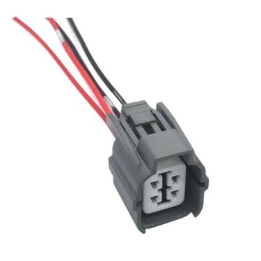 Imagem de SSXLSMYXGS Chicote elétrico do conector do motor da lâmpada de luz de 4 pinos 6189-0132 6181-0073 SSXLSMYXGS(4p female,20 sets)
