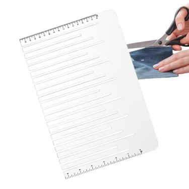 Imagem de Réguas Para Quilting, 30x20 cm Transparente, Régua Para Quilting, Ferramenta Para Cortar Medir Aparar Borda E Costura Para Iniciantes E Designers De Roupas E Camisas
