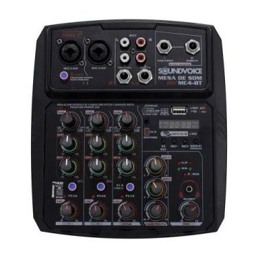 Imagem de Mesa de Som Compacta Soundvoice MC4BT