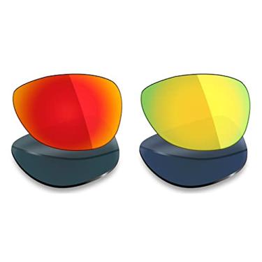 Imagem de 2 pares de lentes polarizadas de substituição da Mryok para óculos de sol Oakley Crosshair New 2012 – Opções