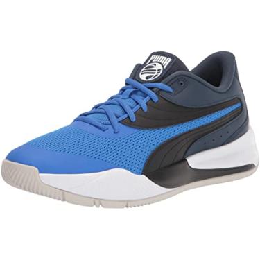 Imagem de PUMA Tênis de basquete masculino triplo, Azul, 45