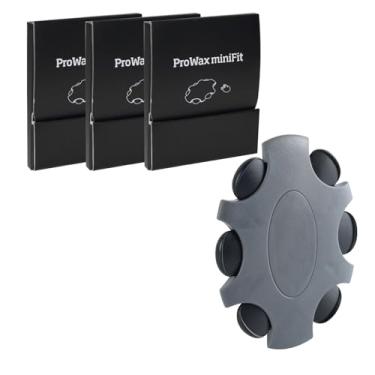 Imagem de Filtros de proteção de cera para aparelho auditivo ProWax MiniFit Kit de limpeza transparente de substituição para Oticon (pacote com 3), para filtros de cera de substituição Oticon ProWax MiniFit