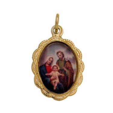 Imagem de Medalha da Sagrada Família (5 Unidades) - Lírio do vale