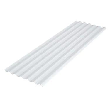 Imagem de Telha Translúcida Fibra de Vidro Afort Incolor 2,44x1,10m