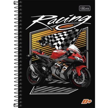 Imagem de Caderno Pequeno Espiral Capa Dura 1/4 D+ 200 Folhas -Tilibra, MOTO