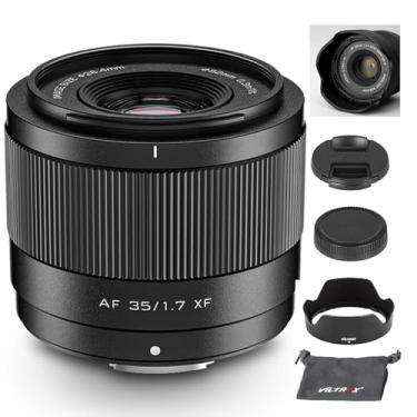 Imagem de VILTROX 35mm F1.7 XF APS-C para Fuji X Lente, lente principal de foco automático STM de grande abertura para Fujifilm Fuji XF-Mount X-E4 X-H1 X-Pro3 X-S10 X-T4 X-T10 X-T20 X-T30 XT30II X-T200 X-H2