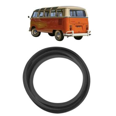 Imagem de Borracha Vidro Traseiro Vigia Kombi Corujinha Clipper 53/97 - Supercen