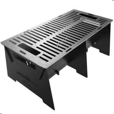 Imagem de Churrasqueira Grill Portatil P/Camping Aço A Carvão FS