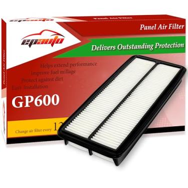 Imagem de EPAuto GP600 (CA9600) Substituição para filtro de ar de painel rígido Honda/Acura para Accord V6 (2003-2007), RL (2005-2008), TL (2004-2006)