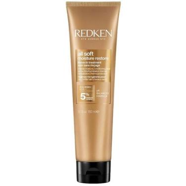 Imagem de Creme de Pentear Leave-In All Soft 150ml Redken para cabelos secos e o