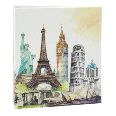 Imagem de Álbum Viagem 120 Fotos 10X15Cm Rebites - Ical 576