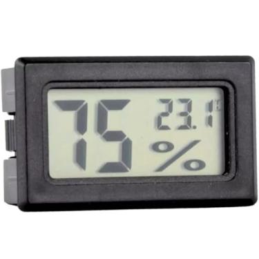 Imagem de TERMO-HIGROMETRO E TERMOMETRO DIGITAL EMBUTIR