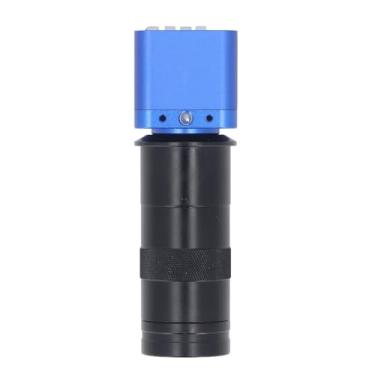 Imagem de Microscópio Industrial Microscópio de Solda para Adultos, Microscópio LCD para Reparo Eletrônico 130x 1080p 24mp (plugue americano)