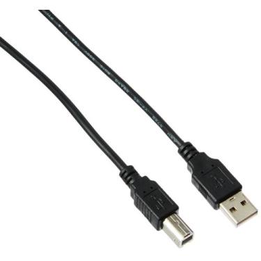 Imagem de Cabo usb 2.0 tipo a x tipo b para impressora wi - Multilaser, 3M