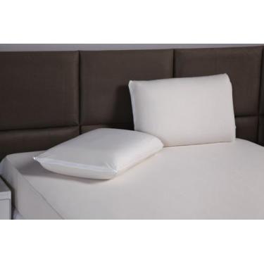 Imagem de 02 Fronhas Avulsas Com Ziper Malha Gel 100% Poliéster - DJB Enxovais, 