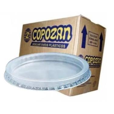 Imagem de Tampa Sem Furo Para Copo Pp 770Ml Post Mix C/1000 Copozan