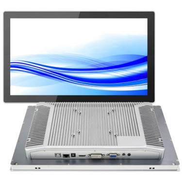 Imagem de GreenTouch Monitor de tela sensível ao toque capacitivo industrial de 13,3 polegadas, tela multitoque de quadro aberto, monitor industrial IP65 frontal - HDMI+VGA+DVI - resolução 1920 x 1080