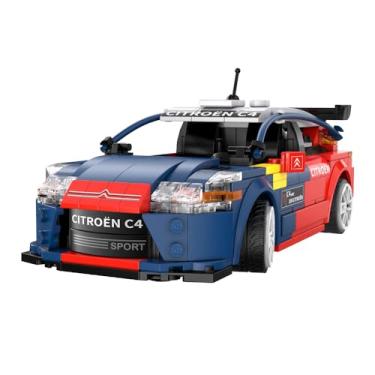 Imagem de Cada - Blocos de Montar Carro Citroen C4 WRC 1:20 com RC