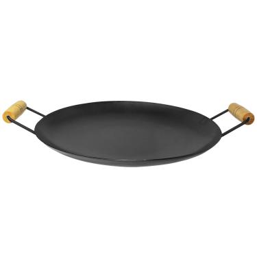 Imagem de Chapa Disco de Arado Redondo Lisa de 60 Cm de Aço Para Bife Mk