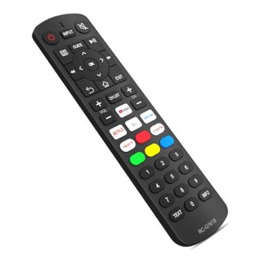 Imagem de Substituição para controle remoto de TV Hisense, controle remoto universal para Smart TV Hisense
