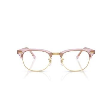 Imagem de Armação para Óculos Ray-Ban Clubmaster 0RX5154 8292 Tam 53 / Fotocomatico Rosa