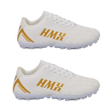 Imagem de Kit dois pares de Chuteiras Premium Society Haymax Original, Branco do