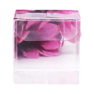 Imagem de Caixas De Presente De Plástico Transparente 10 Peças Quadradas Para Ar