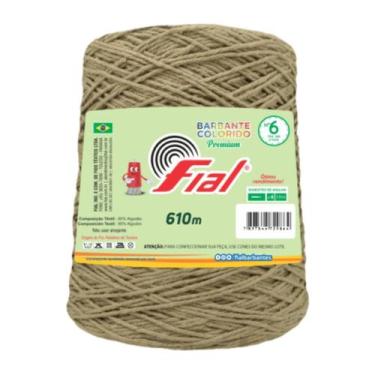 Imagem de Barbante Fial Nº6 Premium 610 Metros, 34 Chocolate
