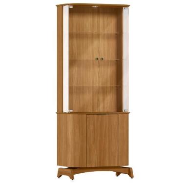 Imagem de Cristaleira Para Sala de Jantar Bar 3 Portas Verbena N01 Ypê - Lyam De