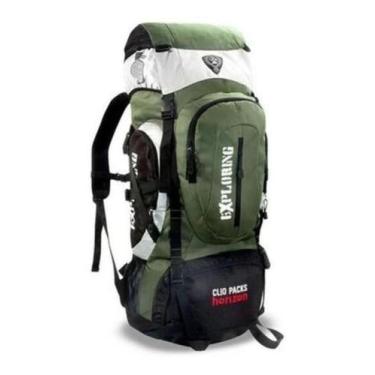 Imagem de Mochila Masculina Camping Mochileiro 70 Litros Mc5386 Azul - Clio