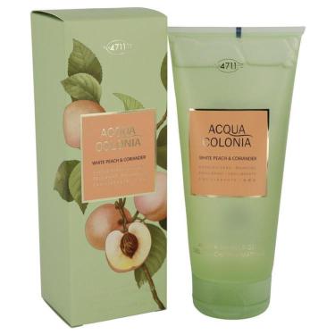 Imagem de Perfume Feminino 4711 Acqua Colônia White Peach Coriander Maurer & Wirtz 200 Ml Gel Banho