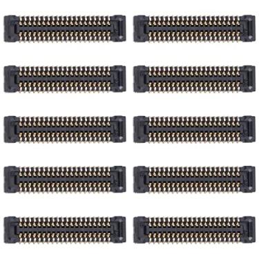 Imagem de HONGYAN Peças de substituição de telefone celular Para Xiaomi Redmi 5 Plus/Mi Note 3 10pcs LCD Display FPC Connector na placa -mãe Acessórios telefônicos