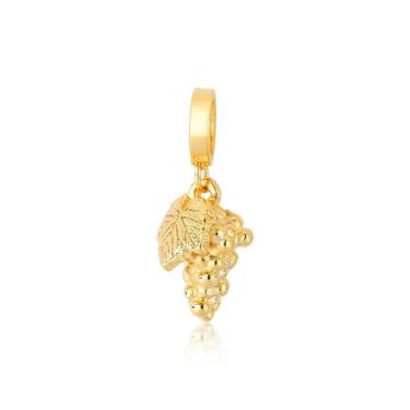 Imagem de Charm cachinho de uvas revestido em ouro - VL ACCESSOIRES