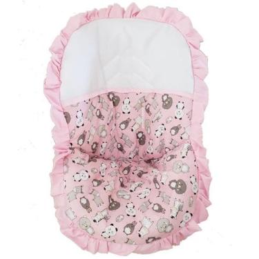 Imagem de Capas de bebê conforto Ursinho Rosa - Doce sonho