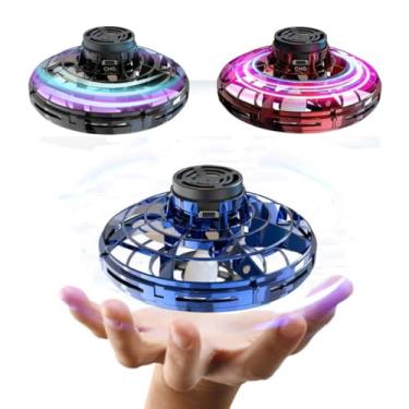 Imagem de Spinner Boomerang Mini Drone Com Luz Presente infantil Voador Interativo Criança