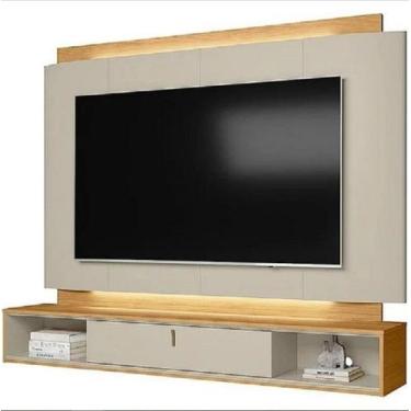 Imagem de Painel Havana para TV até 75 Polegadas com LED 1 Porta Linea