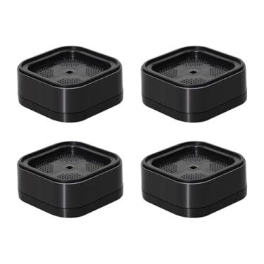 Imagem de Ｂｅｓｇａ 4x Almofadas Antivibração para Máquina de Lavar Roupa, Elevadores de Móveis, Impedem o Movimento, Transferem a Vibração, Tapetes Versáteis para Pés de